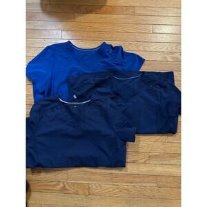 Womens Size L Scrub Star Shirt Lot Bundle